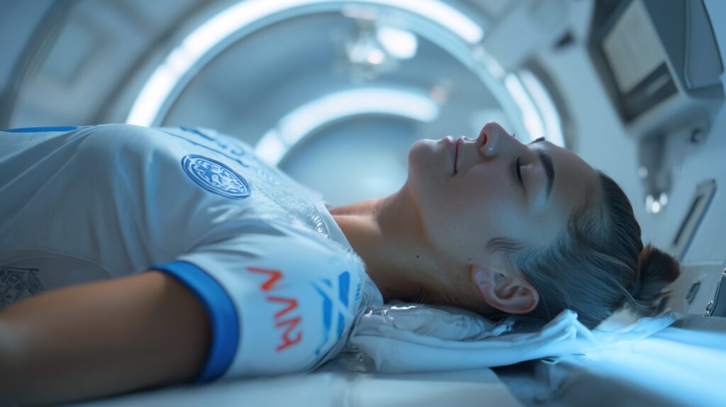 Cámara hiperbárica en el deporte de élite