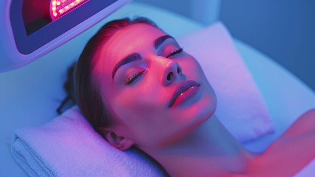 solucionar problemas de acné con fototerapia LED